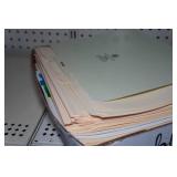 Assorted Office Supplies - Envelopes, Folders