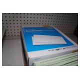Assorted Office Supplies - Envelopes, Folders