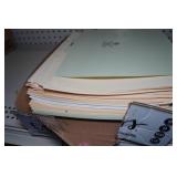 Assorted Office Supplies - Envelopes, Folders