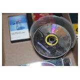 Assorted Recordable CDs and Cases