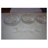 Pyrex Glass Mixing Bowls