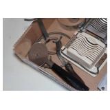 Assorted Kitchen - Juicer, Pizza Cutter, Egg Slicers