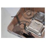 Assorted Kitchen - Juicer, Pizza Cutter, Egg Slicers