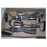 Vintage Hand Mixers and Baking Items