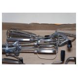 Vintage Hand Mixers and Baking Items