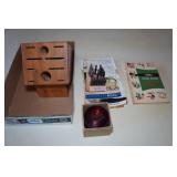 Cutco Cutlery Care Books, Block, and Sharpener