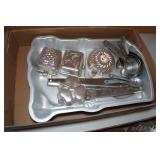 Assorted Kitchen - Measuring Cups, Spoons, Cake Pans