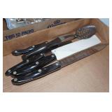 Vintage Cutco Knives and Slotted Spoon