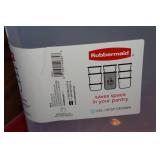 *3* Rubbermaid Food Storage Containers
