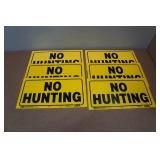 *6* No Hunting Signs