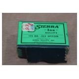 100 Sierra 8mm 174 Gr .323 Spitzer Bullets