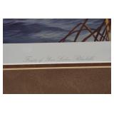 Framed David Maass Print "Fruits of Your Labor - Bluebills" - 1624/4500