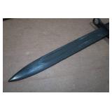 US Military M1 Rifle Bayonet with Scabbard