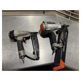 Porter-Cable Stapler and Paslode Air Nailer.