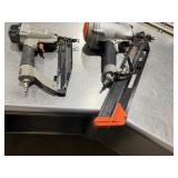 Porter-Cable Stapler and Paslode Air Nailer.