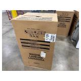 New in Box Whirlpool Coin Operated Washing Machine (CAE2745FQ1) White.  Box opened for pictures.
