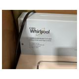 New in Box Whirlpool Coin Operated Washing Machine (CAE2745FQ1) White.  Box opened for pictures.