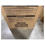 New in Box Whirlpool Coin Operated Dryer.  Model CGM2745FQ Box Opened for Pictures.