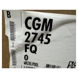 New in Box Whirlpool Coin Operated Dryer.  Model CGM2745FQ Box Opened for Pictures.