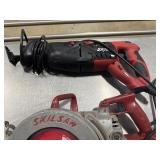 Sawzall Skill-9225 120V-60HZ HD77M and 71/4" Worm Drive Saw HD77M Tested. Work.