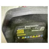 GreenWorks Hedge Trimmer. Two Batteries. No Charger.  Tested. Works.
