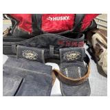 Large Husky Tool Bag with Two Tool Belts.