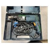 Two Speed Electric Drill with Case.  Tested. Works.