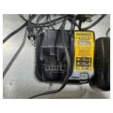Two DeWALT Battery Chargers (DCB107 and DCB 107) with DeWALT Bag.  Tested. Work.