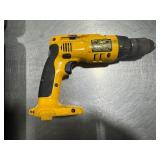 DeWALT 1/2" Cordless Adjustable Hammer Drill DW996 with Carry Case and Charger. Tested. Works.