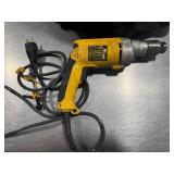 DeWALT 1/2" VSR Hammer Drill DW235G with DeWALT Bag.  Tested. Works.