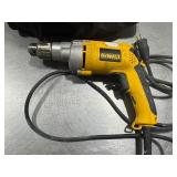 DeWALT 1/2" VSR Hammer Drill DW235G with DeWALT Bag.  Tested. Works.