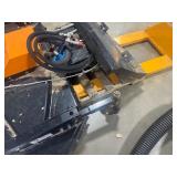 Mower Deck with Bobcat Plate Attachment