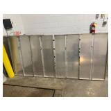 Large Stainless Flip-Up Panel