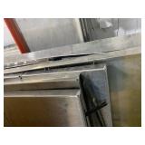 Large Stainless Flip-Up Panel