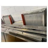 Large Stainless Flip-Up Panel