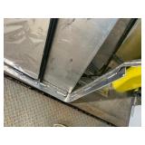 Large Stainless Flip-Up Panel