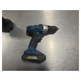 Two Workzone Cordless Drills with Batteries (no chargers). Tested. Works.