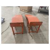 Two Medium Duty Equipment Ramps. 4