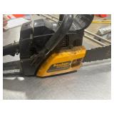 Poulan 335 Pro Chain Saw. Pulls over. No Gas. Unable to Test.