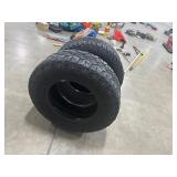 Two Goodyear Tires - Goodyear Wrangler Duratrack Tire 265-70-R17. Goodyear Ultra Terrain AT Tire 265-70-R17.