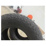 Two Goodyear Tires - Goodyear Wrangler Duratrack Tire 265-70-R17. Goodyear Ultra Terrain AT Tire 265-70-R17.