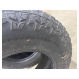 Two Goodyear Tires - Goodyear Wrangler Duratrack Tire 265-70-R17. Goodyear Ultra Terrain AT Tire 265-70-R17.