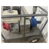 Honda Motor GX390 with Pump.  Motor works great. Pump needs attention has undiagnosed problem. Pump works but not optimally.