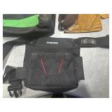 Two Tool Belts and Tool Bag