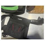Two Tool Belts and Tool Bag