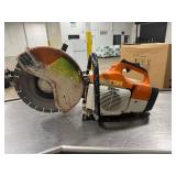 Stihl TS 400 Concrete Saw.  Pulls over. Untested (no gas).