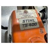 Stihl TS 400 Concrete Saw.  Pulls over. Untested (no gas).