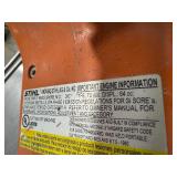 Stihl TS 400 Concrete Saw.  Pulls over. Untested (no gas).