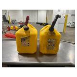 Pair of Five Gallon Diesel Cans
