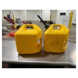Pair of Five Gallon Diesel Cans